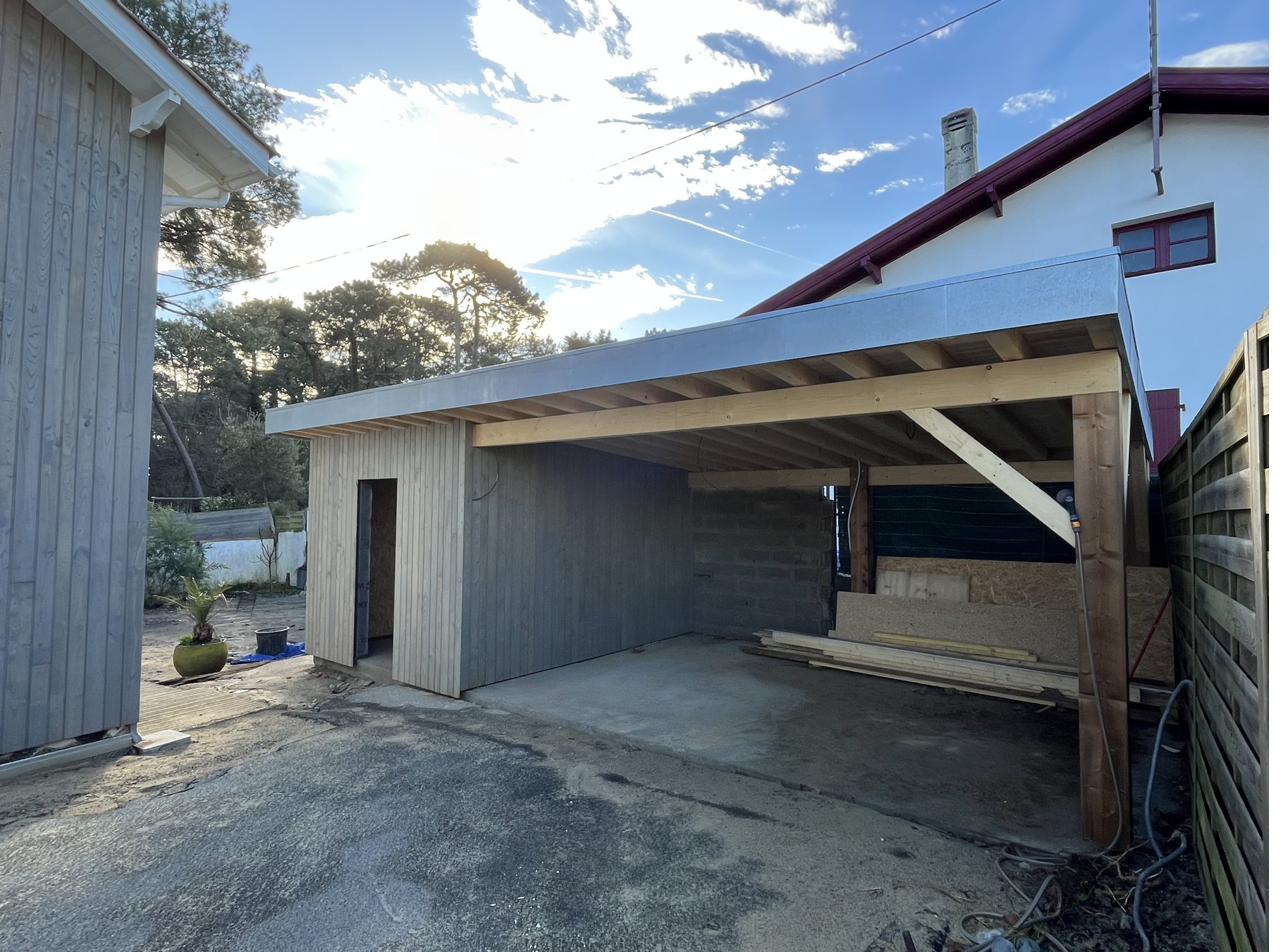Annexe à ossature bois, Anglet