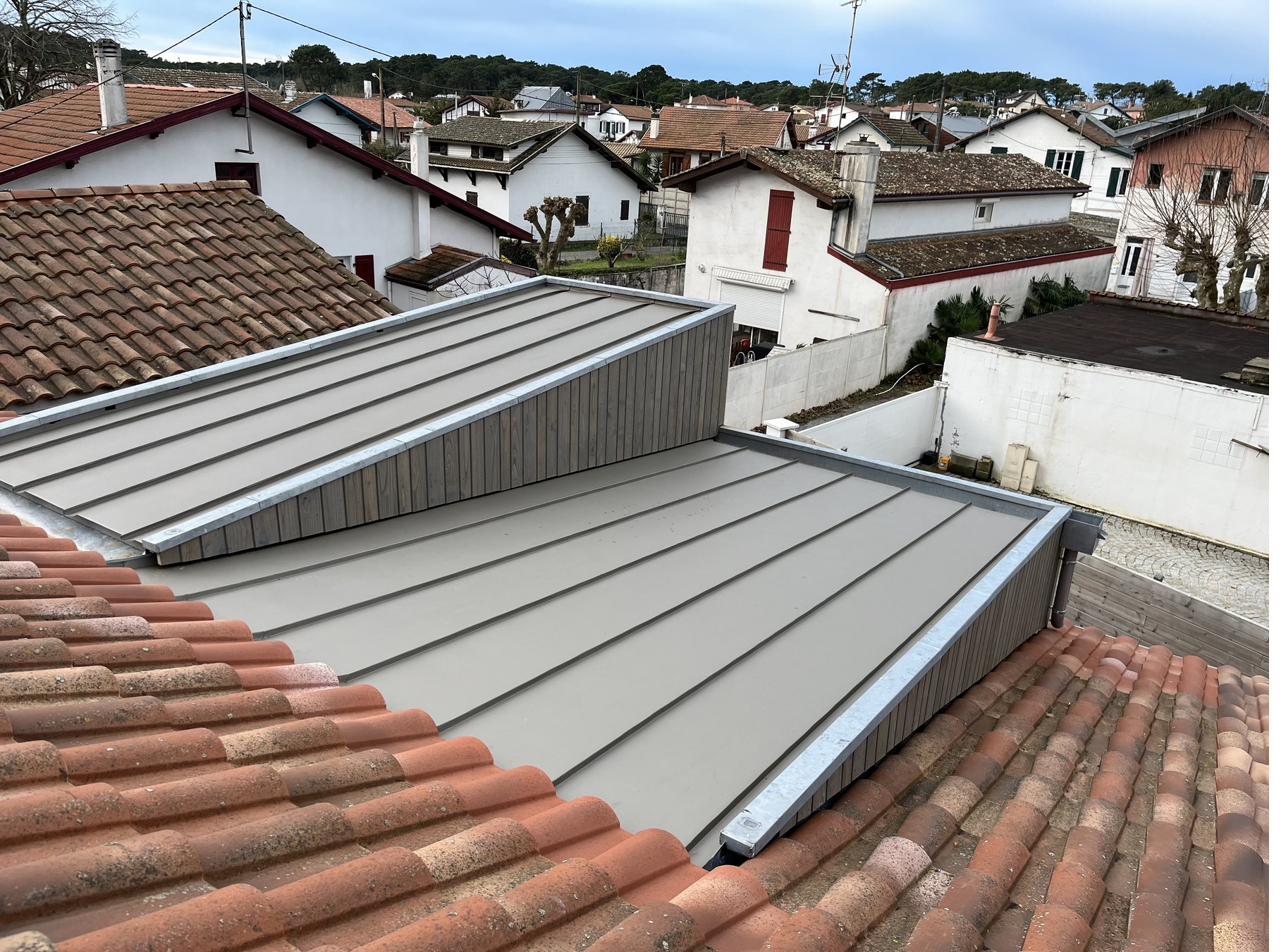 Travaux de couverture, Anglet