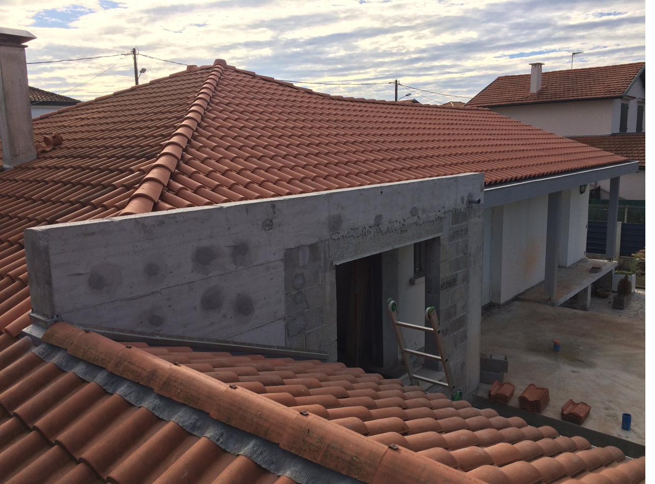 Toiture en tuile, Anglet