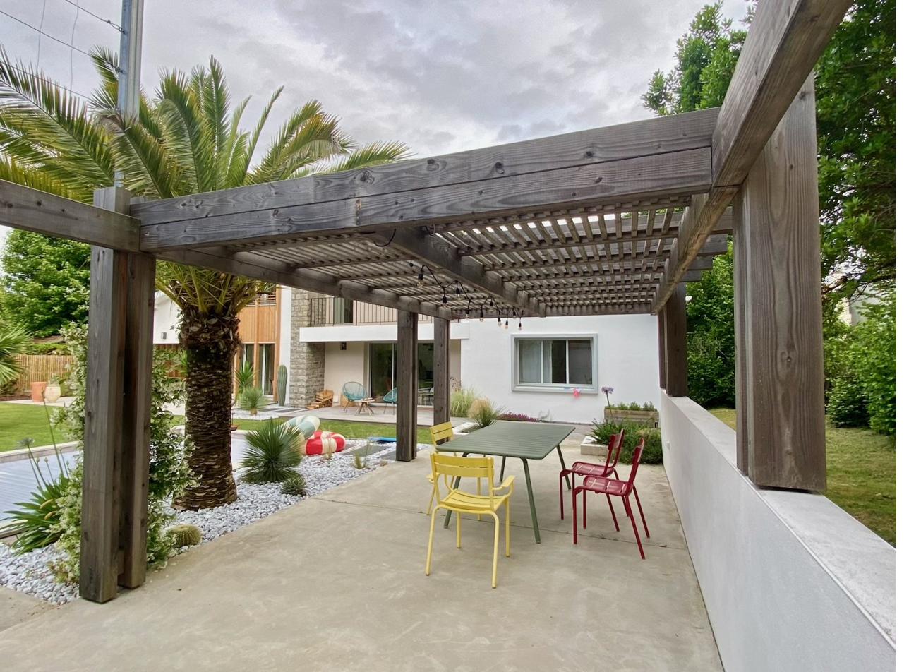Pergola en bois, Bayonne
