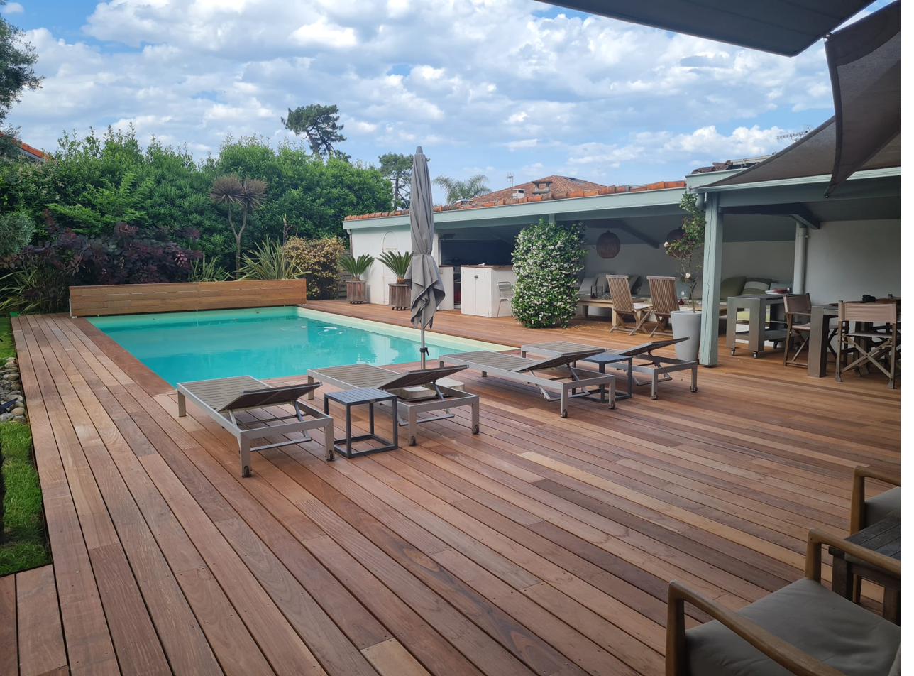 Terrasse en ipé à Anglet